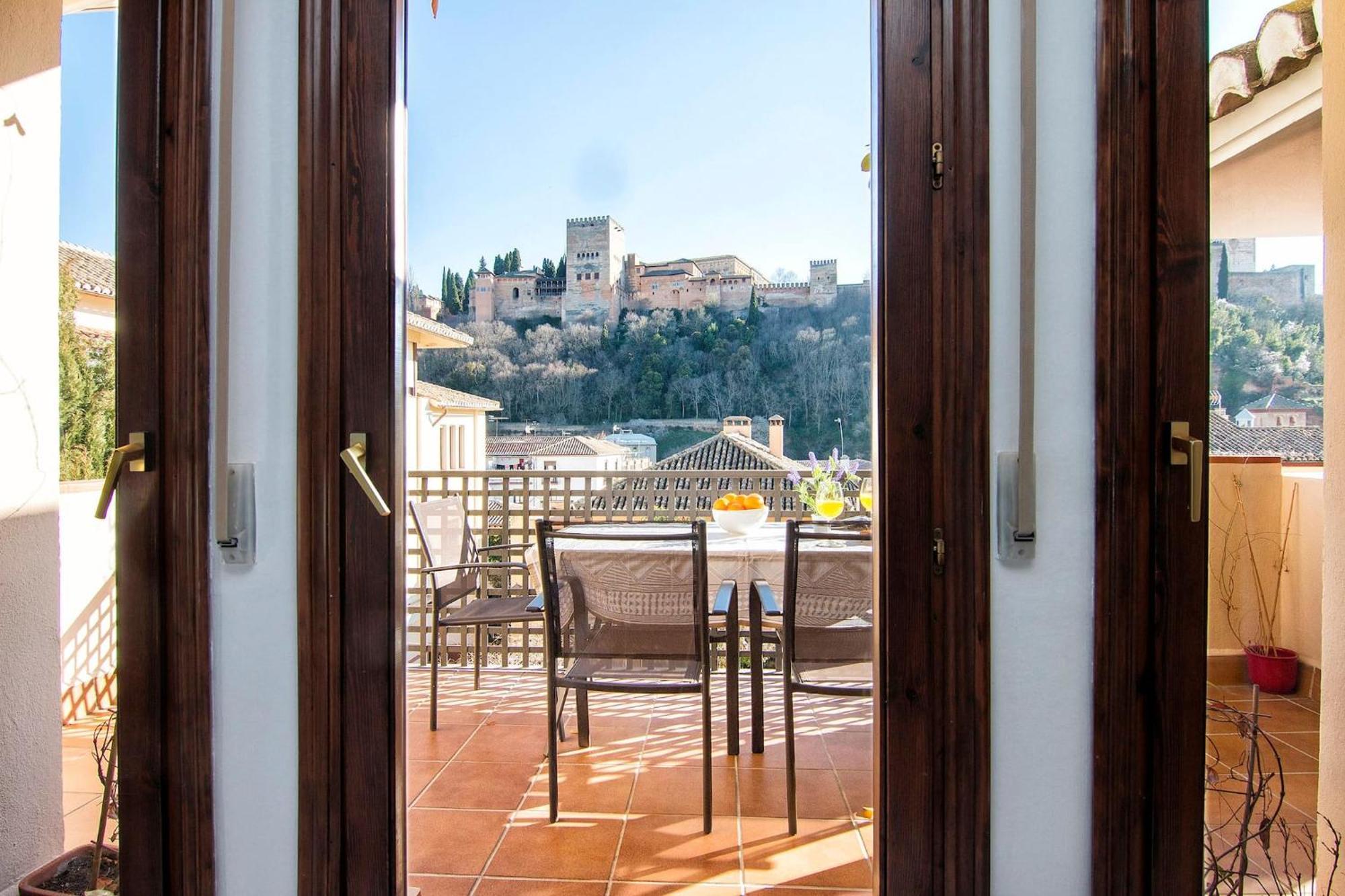Chezmoihomes Alhambra Penthouse 2 Private Terraces Granada Exterior photo